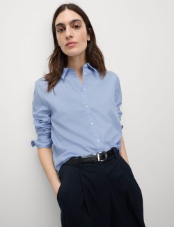 Pure Cotton Button Through Shirt