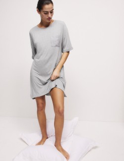 Body Soft™ Satin Trim Nightdress