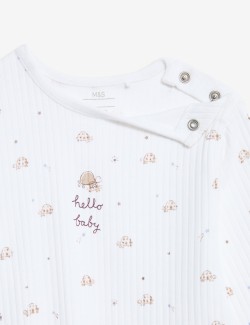 4pc Pure Cotton Born in 2025 Starter Set (0-12 Mths)