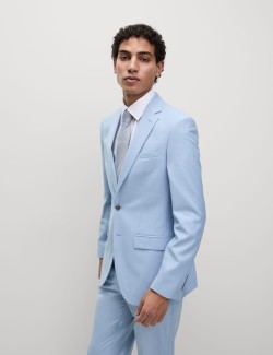 Oblekové sako úzkého střihu