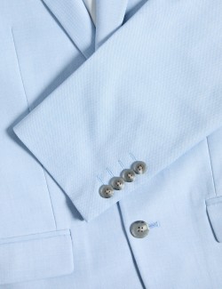 Oblekové sako úzkého střihu