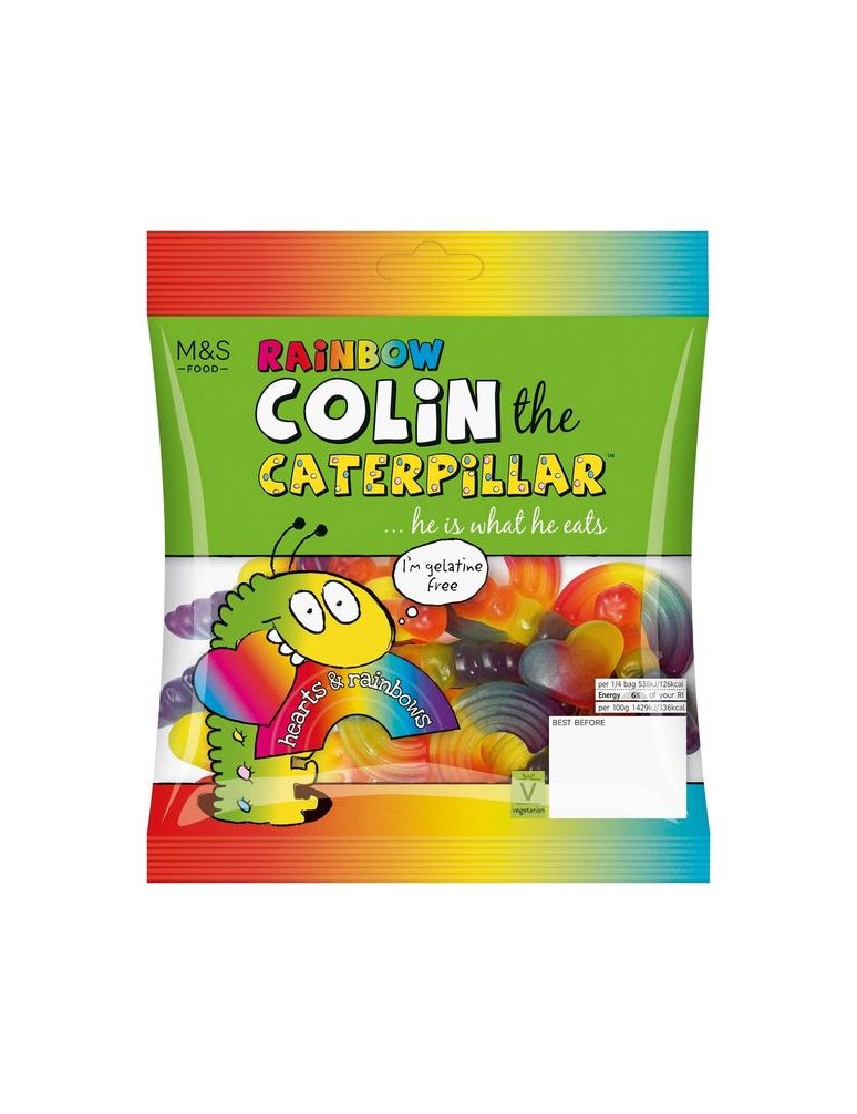Žvýkací bonbóny s ovocnou příchutí Colin the Caterpillar™