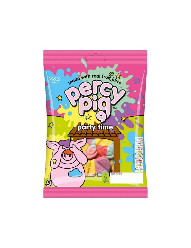 Měkké žvýkací bonbóny Percy Pig™ s ovocnou šťávou