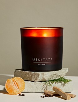 Meditační svíčka se 3 knoty