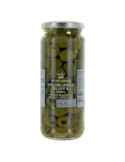 Vypeckované zelené olivy...