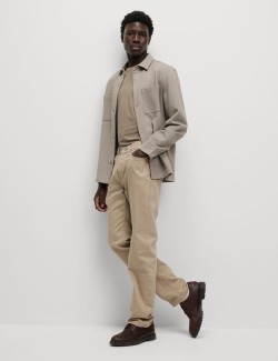 Tričko ke krku z čisté bavlny