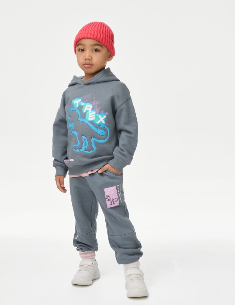 Cotton Rich Dinosaur Joggers (2-8 Yrs)