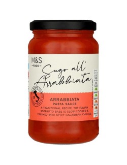 Pikantní rajčatová omáčka na těstoviny s červenými chilli papričkami a italským extra panenským olivovým olejem (3,5%)