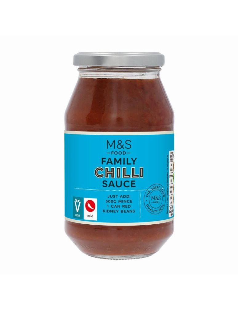 Rajčatová omáčka s červenou paprikou, mrkví, cibulí, celerem, mletými uzenými chilli papričkami a chilli papričkami Ancho