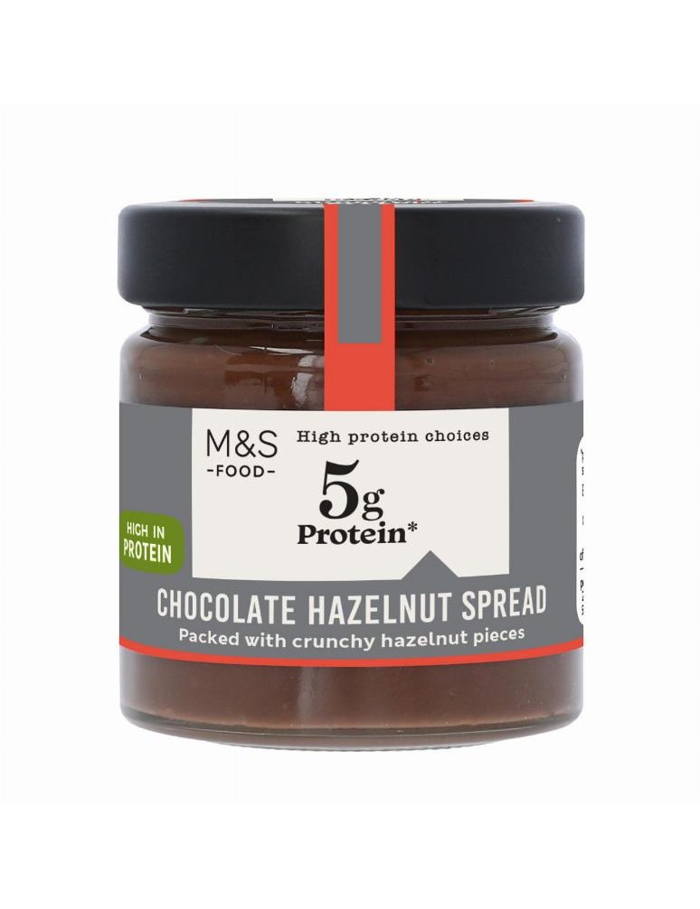 Pomazánka ze syrovátkového proteinu s lískovými ořechy a s čokoládovou příchutí, se sladidlem