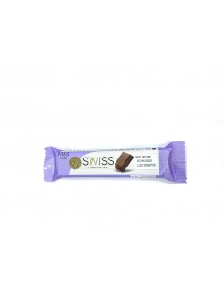 Extra jemná švýcarská mléčná čokoláda s mletými lískovými ořechy
