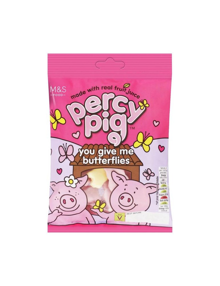 Měkké žvýkací bonbóny Percy Pig™ a Penny Pig™ s ovocnými šťávami
