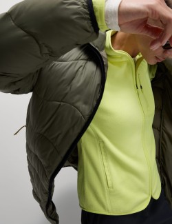 Flísová termo mikina na zip se stojáčkem