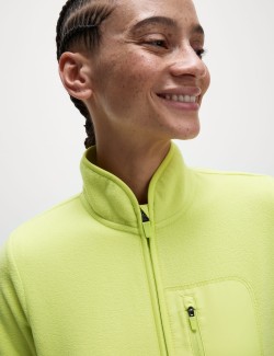 Flísová termo mikina na zip se stojáčkem