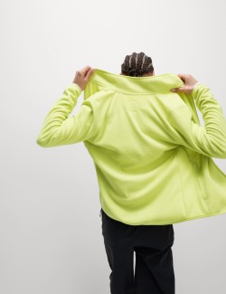 Flísová termo mikina na zip se stojáčkem