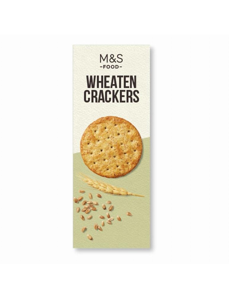 Slané pšeničné krekry s opečenými pšeničnými klíčky a pšeničnými otrubami