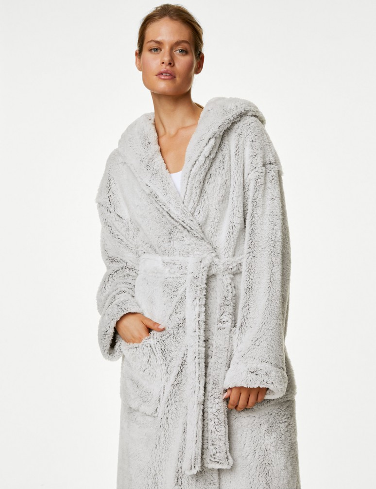 Hooded Dressing Gown