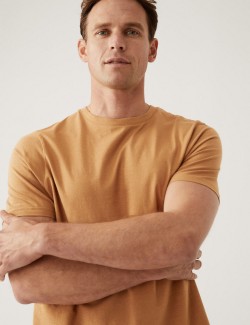 Tričko ke krku z čisté bavlny