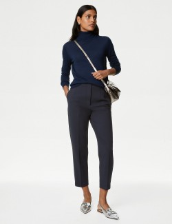 Tapered Ankle Grazer Trousers