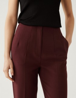 Tapered Ankle Grazer Trousers