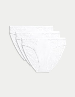 3pk Body Soft™ High Leg Knickers