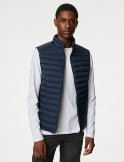 Feather and Down Gilet with Stormwear™