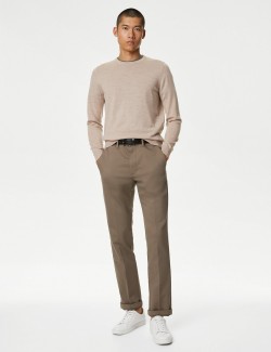 Pure Extra Fine Merino Wool Crew Neck Jumper