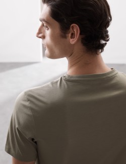 Tričko z prémiové bavlny, úzký střih