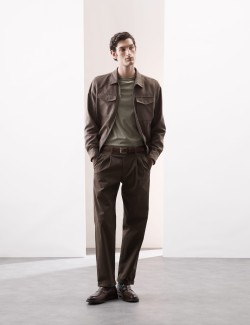 Tričko z prémiové bavlny, úzký střih