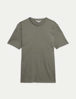 Tričko z prémiové bavlny, úzký střih