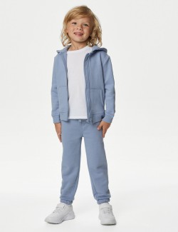 Cotton Rich Zip Hoodie (2-8 Yrs)