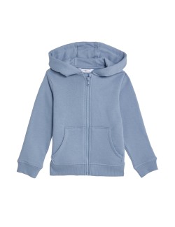 Cotton Rich Zip Hoodie (2-8 Yrs)