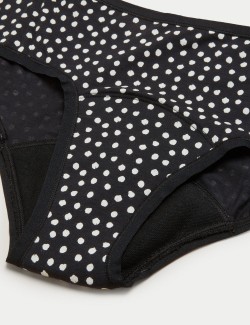 Menstruační šortkové kalhoty s nízkým pasem a vysokou savostí, 3 ks